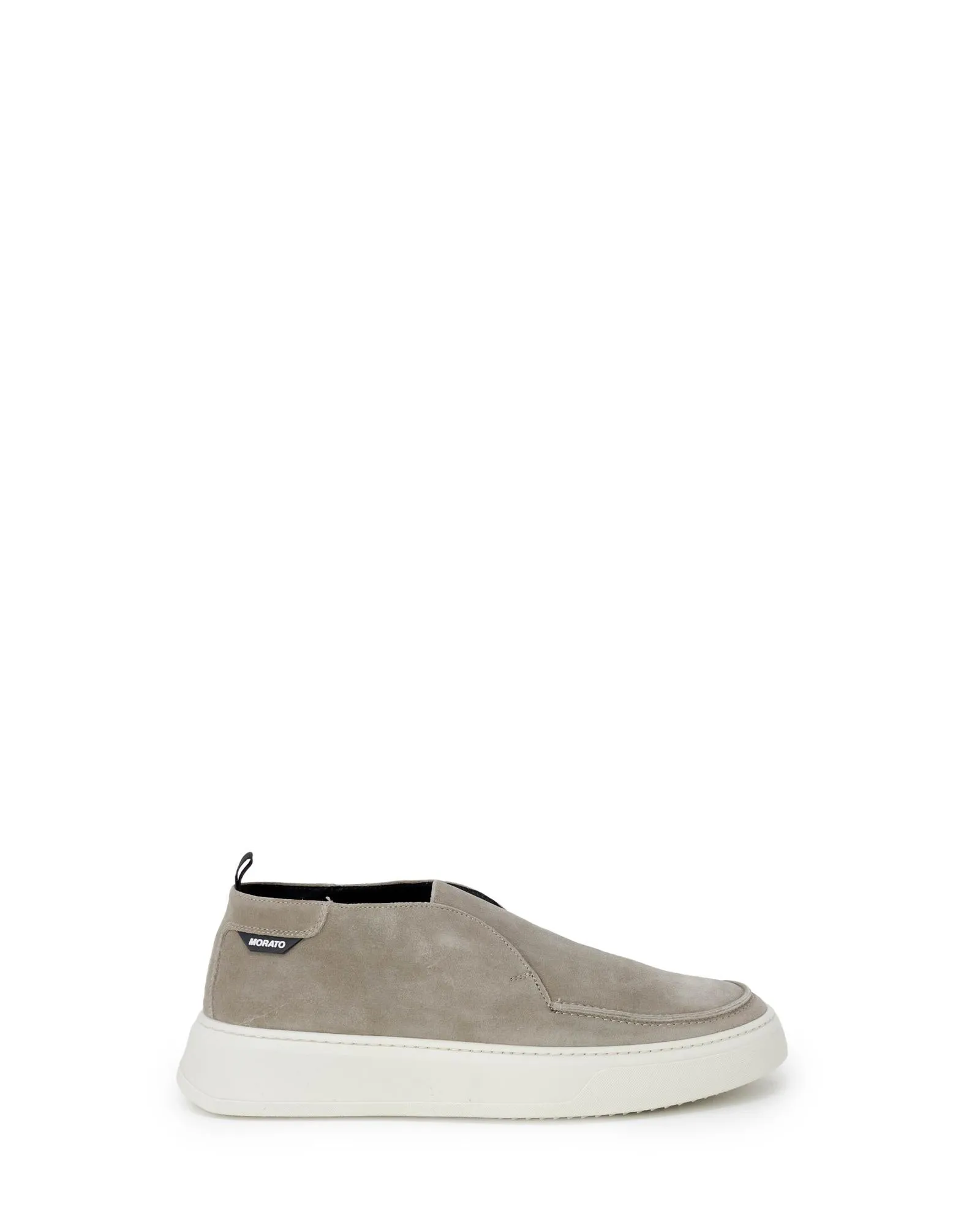 Antony Morato Mens Suede SlipOn Sneakers Beige