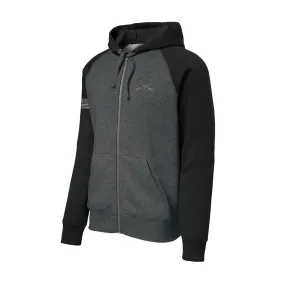 Artillery Color Block Zip Up Hoodie