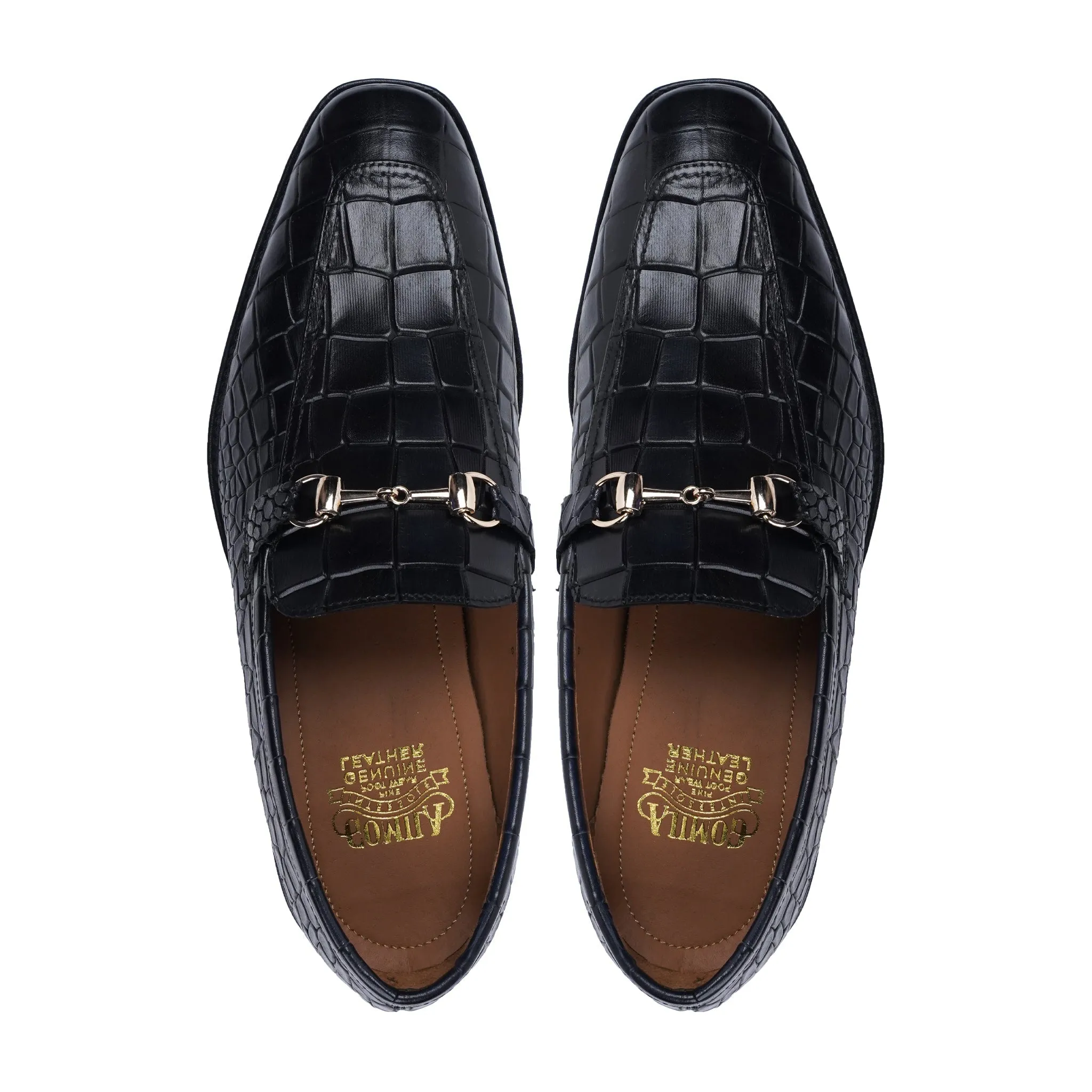 Burlington - Men's Black Calf Leather Loafer