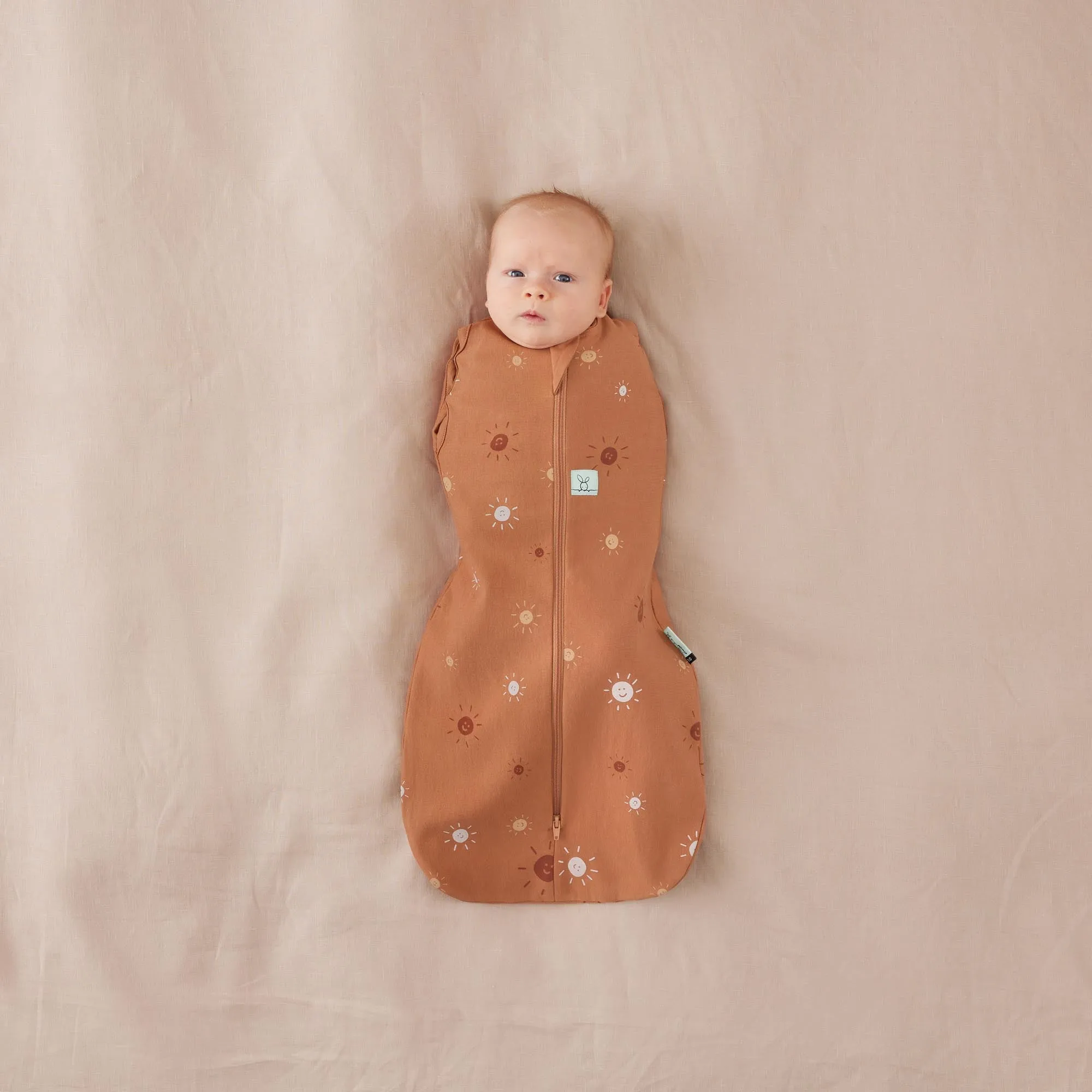 ergoPouch Cocoon Swaddle Bag 0.2 TOG - Sunny