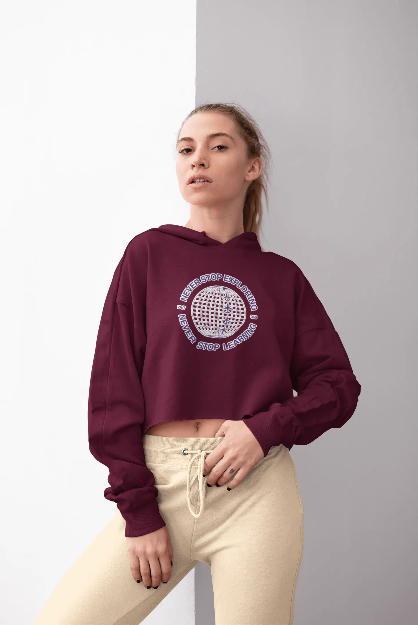 Explorer Crop Hoodie for Women 30