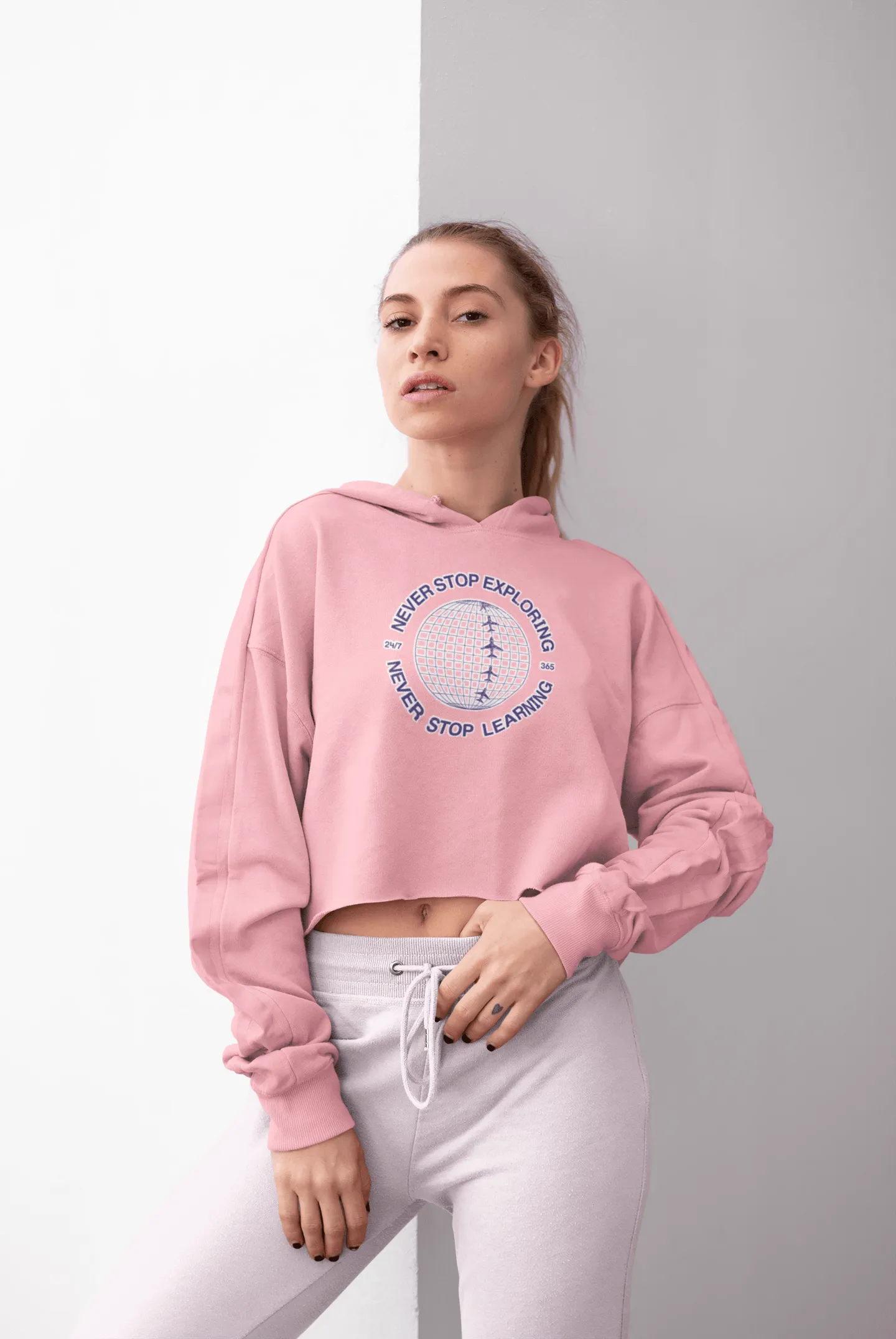 Explorer Crop Hoodie for Women 30