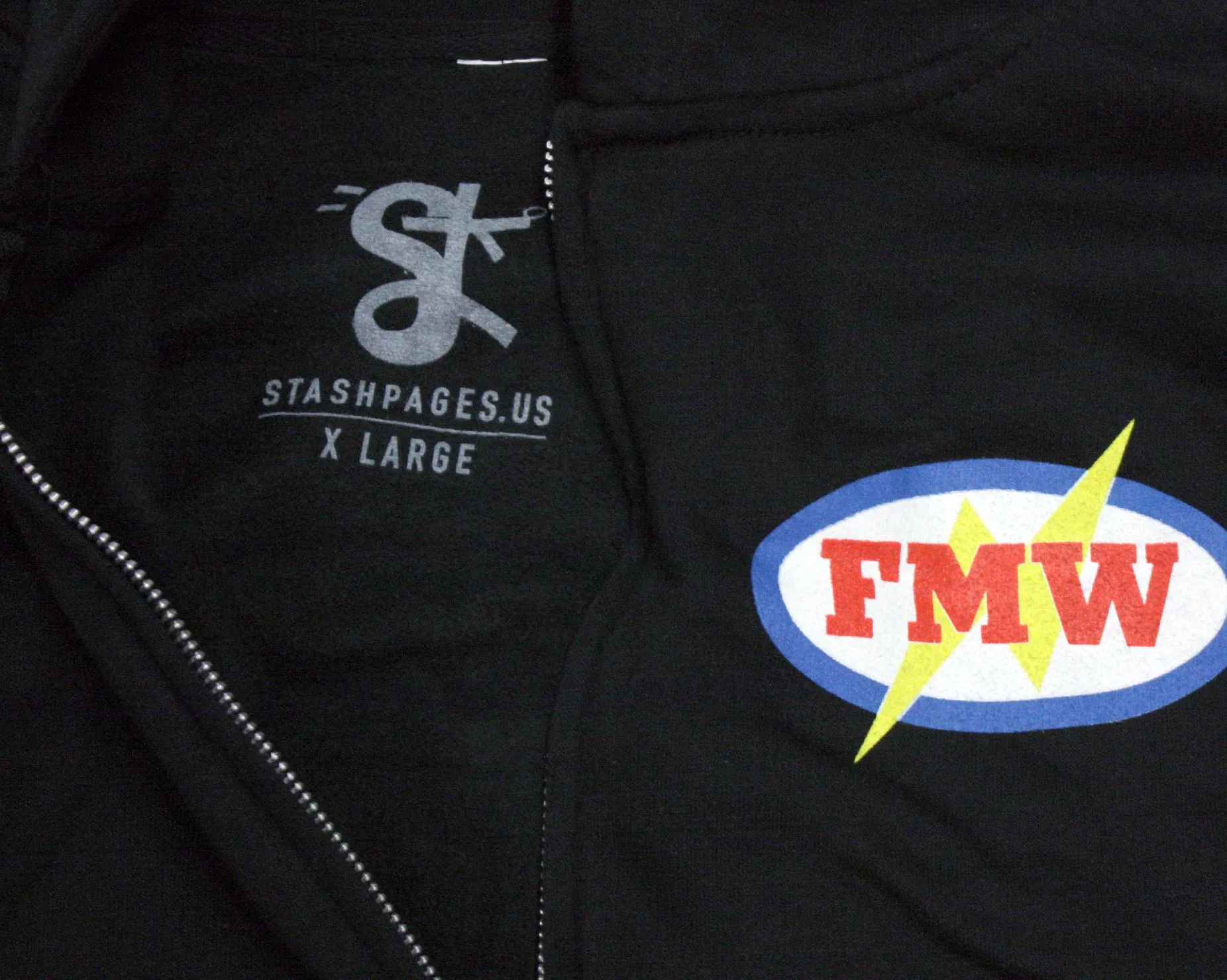 FMW ZIP-UP HOODIE XL