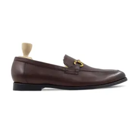 Hibine - Men's Dark Brown Calf Leather Loafer