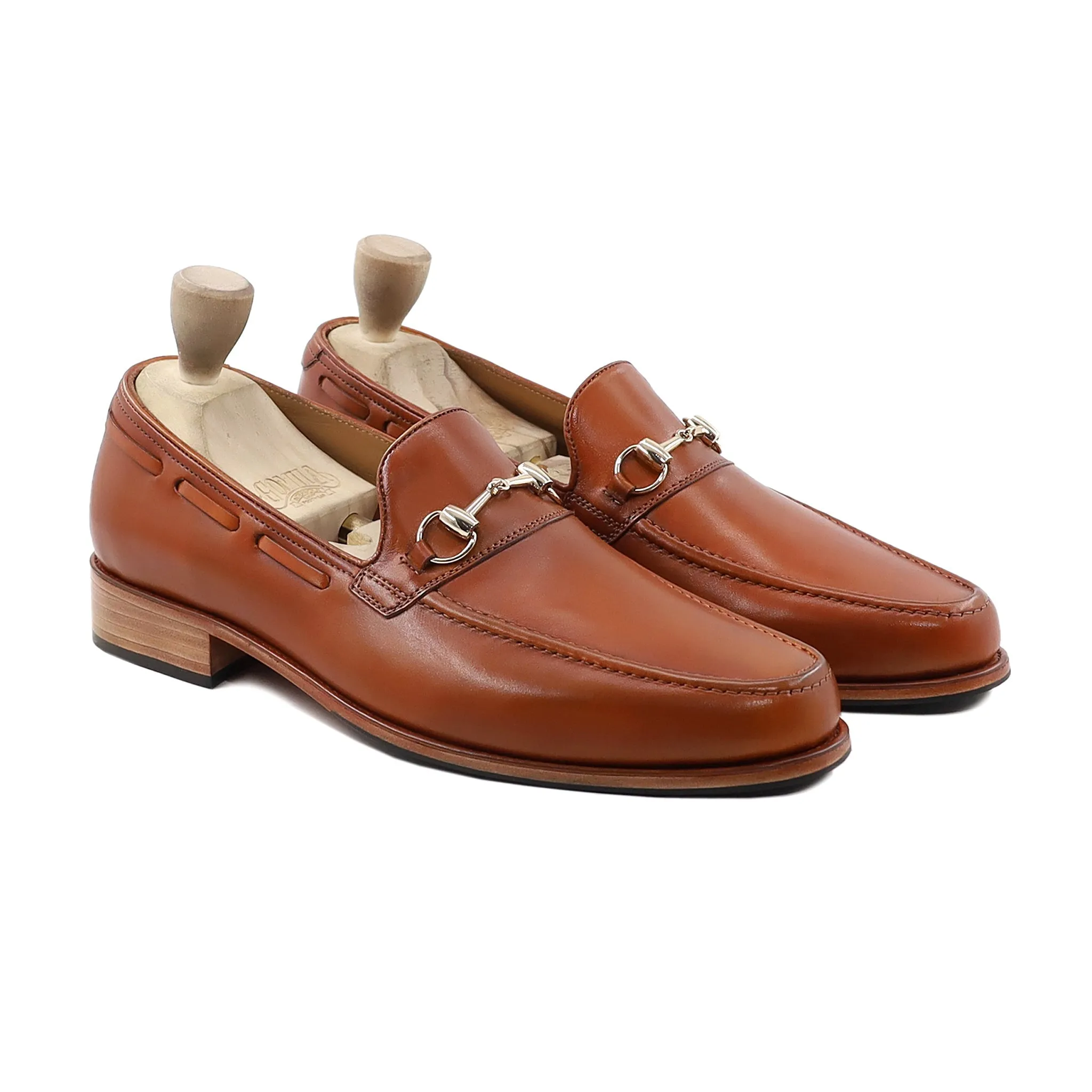 Mamoru - Men's Tan Calf Leather Loafer