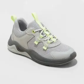 New - Kids' Nate Performance Sneakers - All in Motion Gray 13