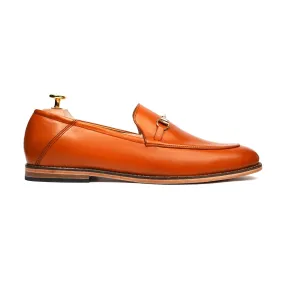 Patenza - Men's Tan Calf Leather Loafer