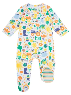 Potting Shed Zip-Up Babygrow