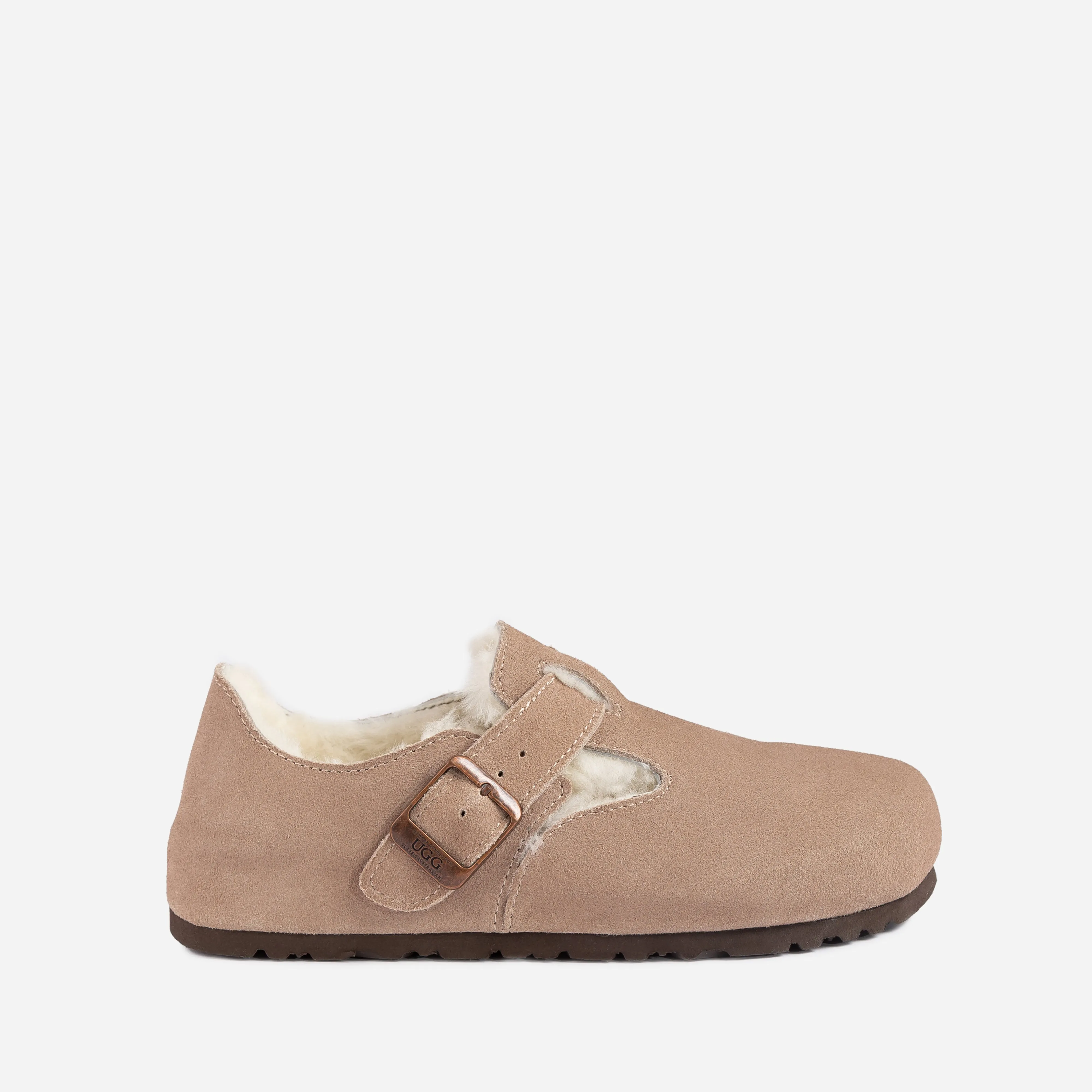 UGG Aussie Shearling Mule Loafers