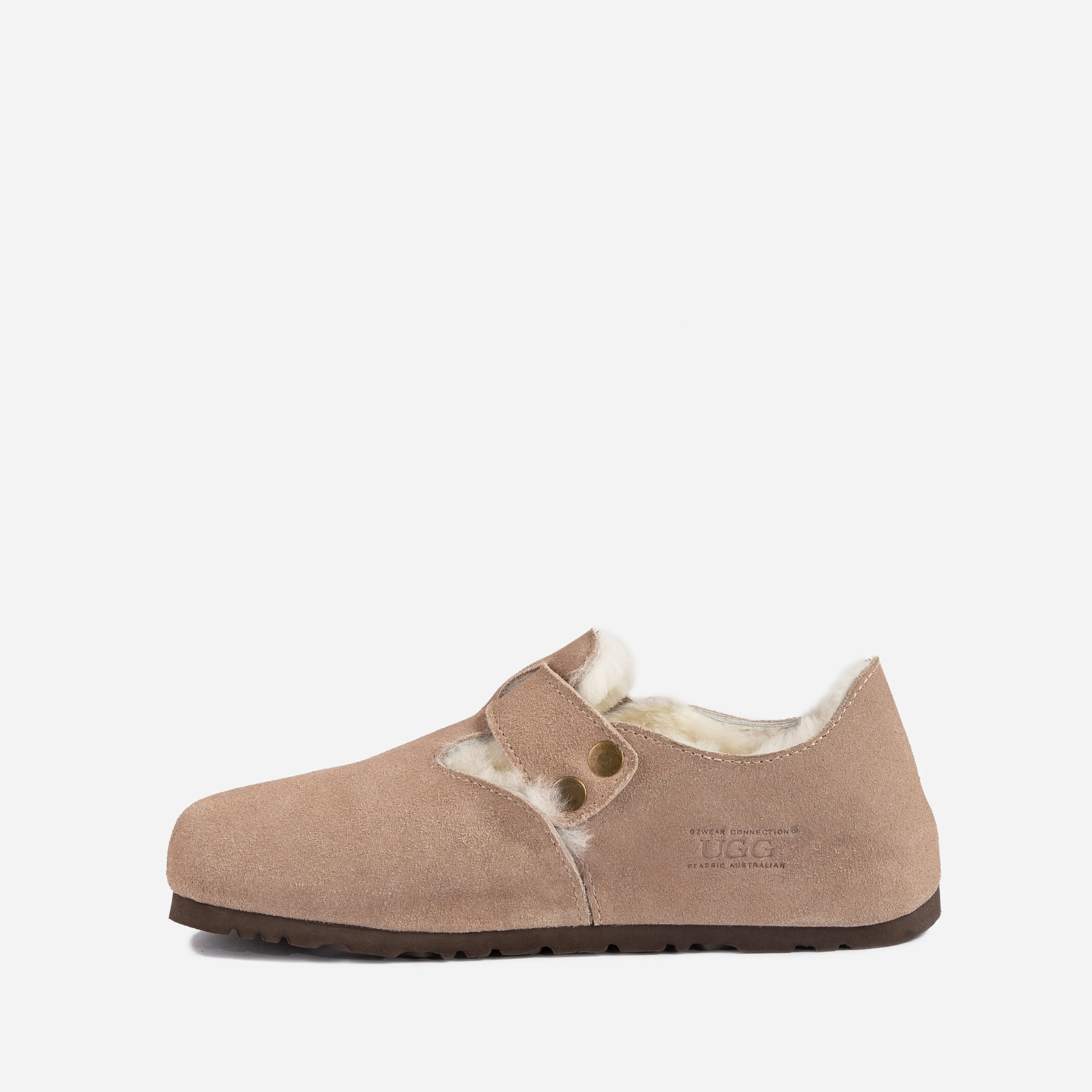 UGG Aussie Shearling Mule Loafers