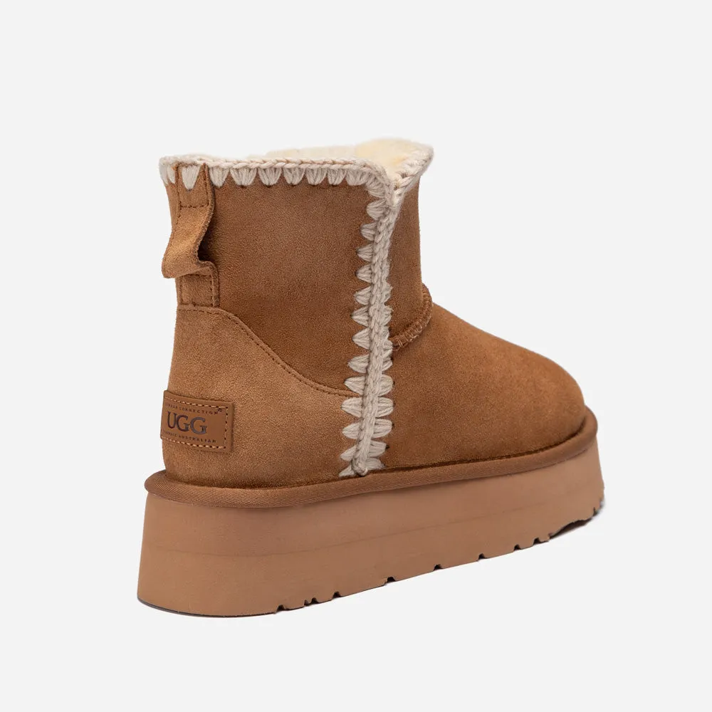 Ugg Eskimo Platform Short Boots