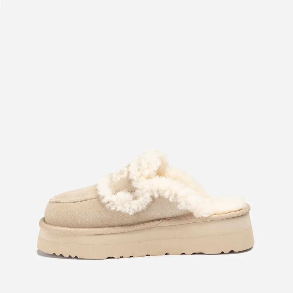 Ugg Violet Shearling Platform Slipper