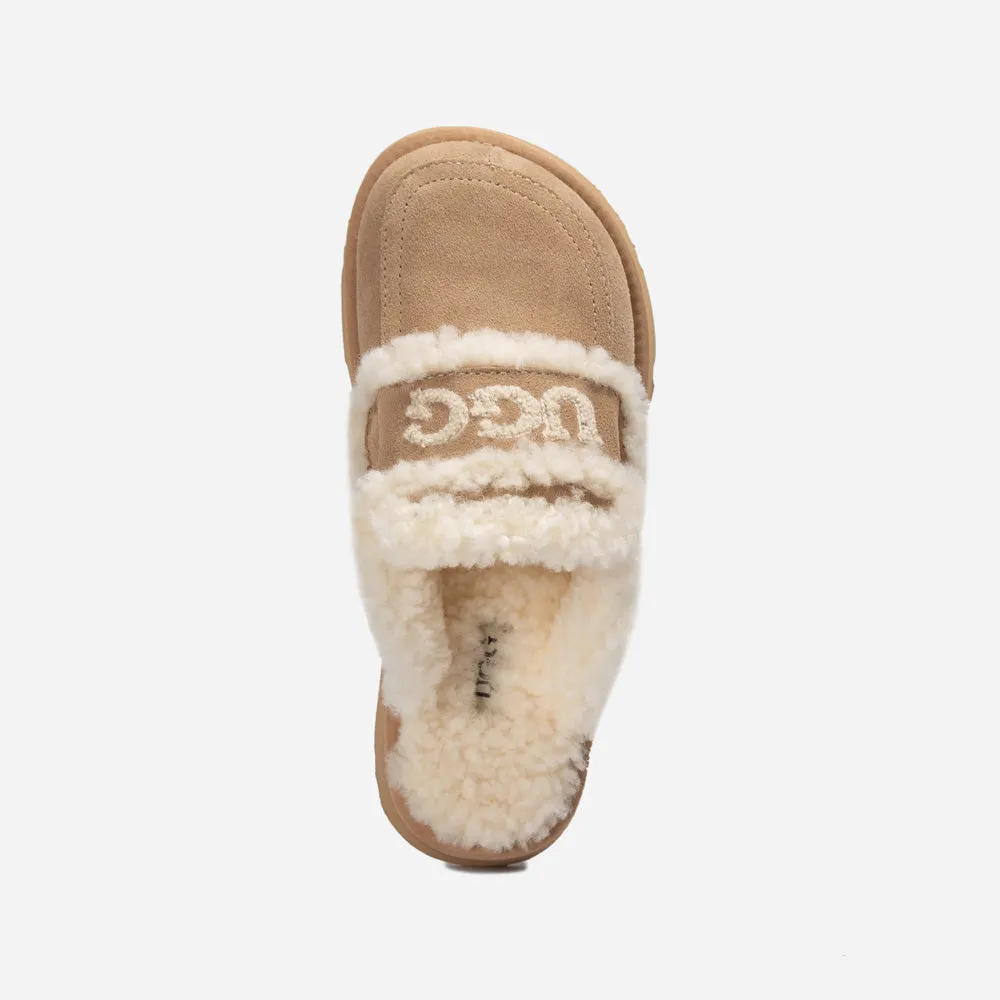 Ugg Violet Shearling Platform Slipper