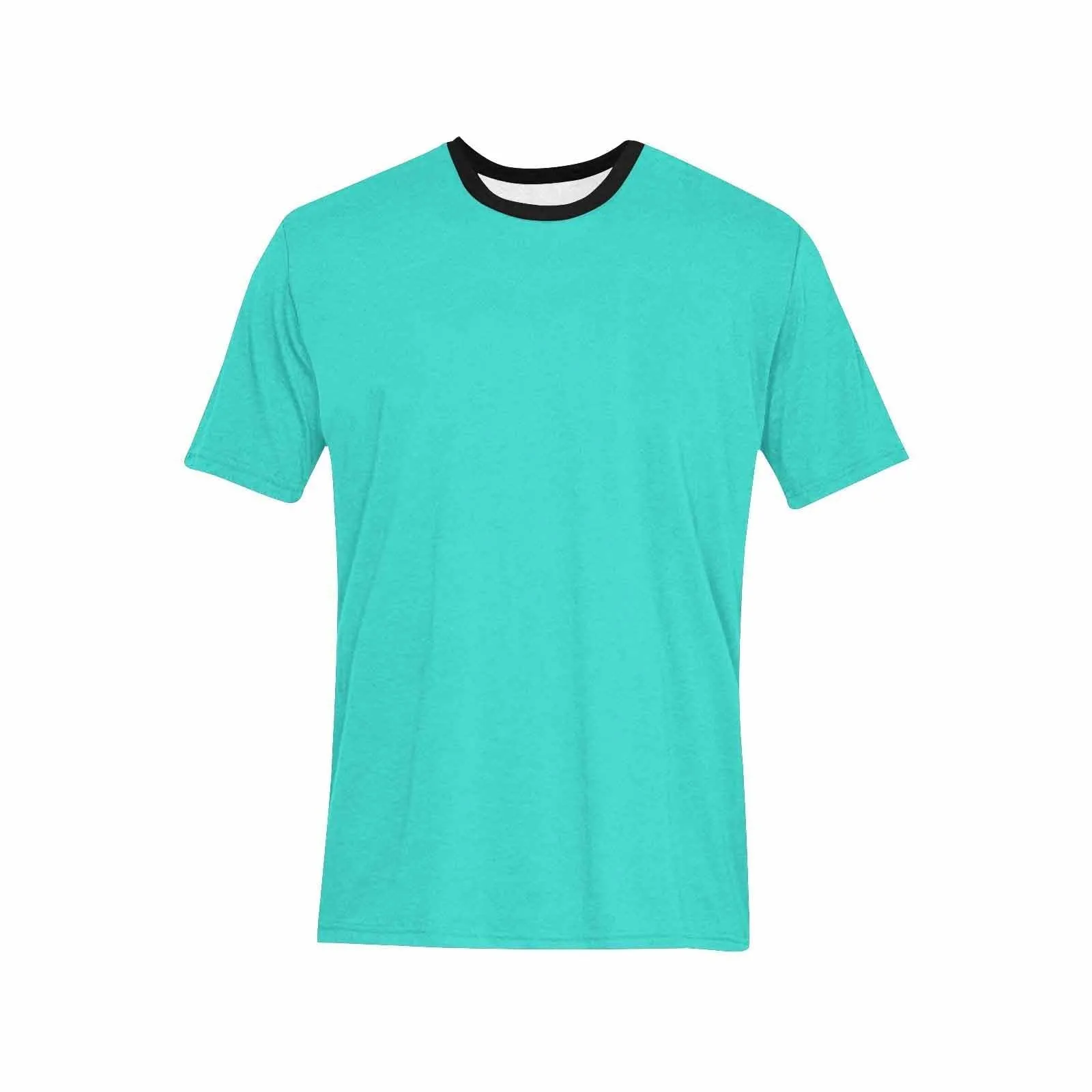 Uniquely You Mens T-Shirt /  Turquoise     - Short Sleeve Casual Shirt