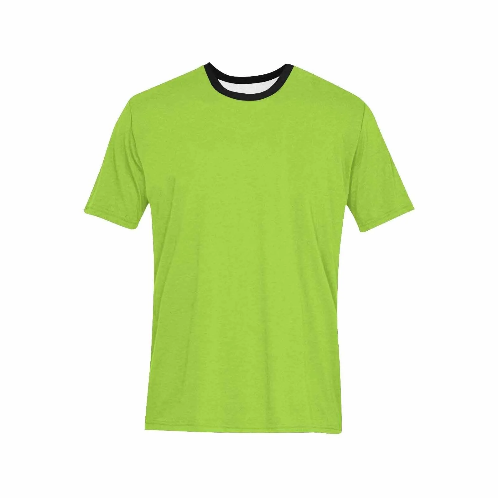 Uniquely You Mens T-Shirt /  Yellow Green     - Short Sleeve Casual Shirt