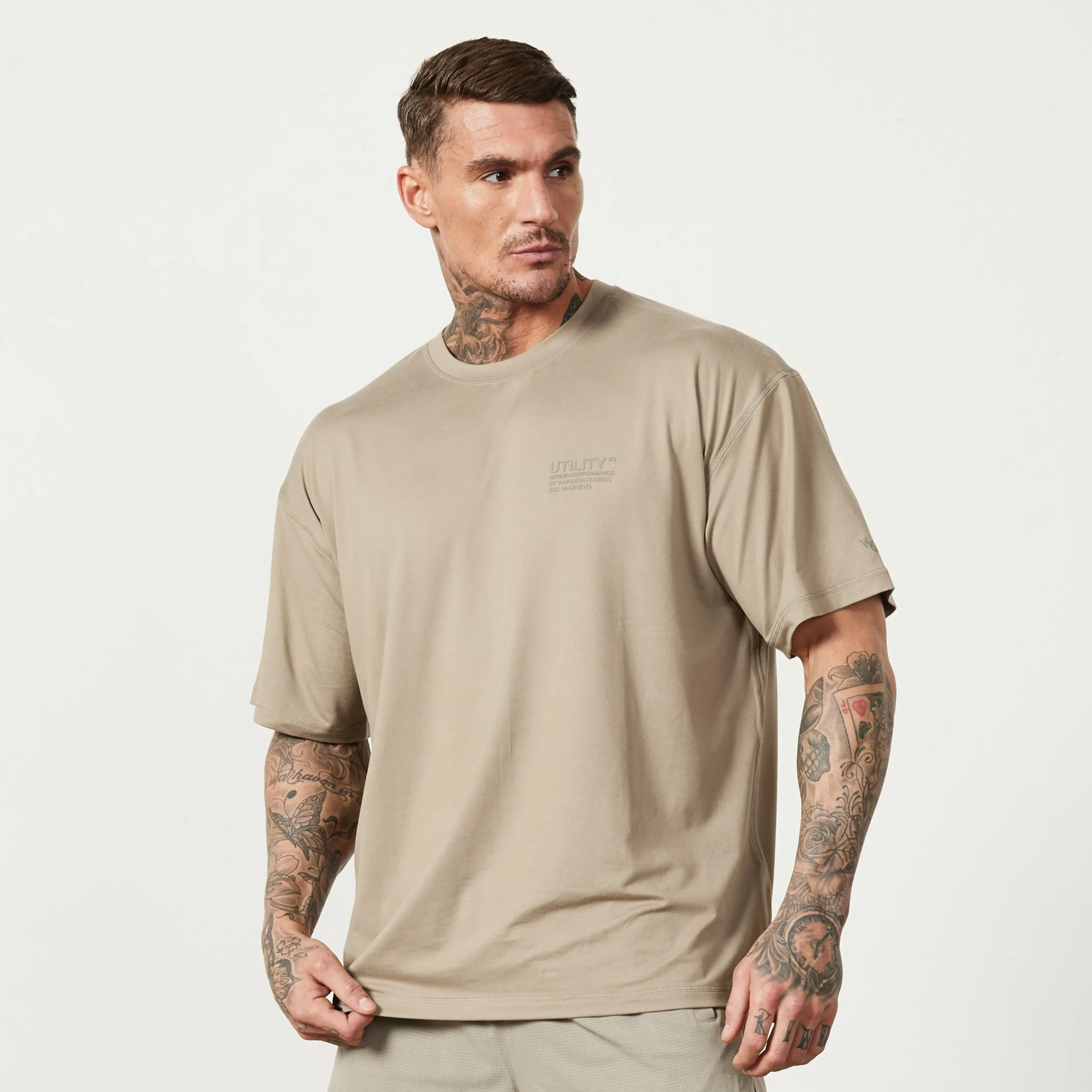 Vanquish Utility Stone Oversized T Shirt